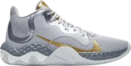 Кроссовки Nike Renew Elevate 'Metallic Silver Gold', серебряный ck2669 007 | silver