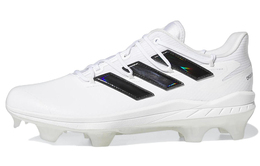 Кроссовки Adizero Cleats для тренировок мужские с низким верхом белого/черного цвета Adidas h00990
