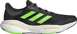 Кроссовки Adidas SolarGlide 5 'Black Solar Green', черный gx6703 | black