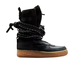 Кроссовки Nike SF Air Force 1 High 'Black Gum', черный aa1128 001 | black