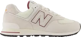 New Balance Кроссовки 574 'Beige Burgundy', кремовый u574op2 | cream