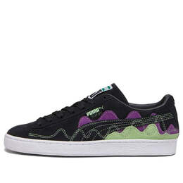 Кроссовки suede 'soundwave' Puma, черный 393257-01 | black/spring fern