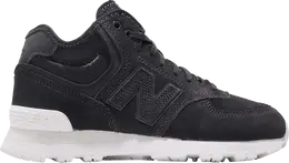 Кроссовки высокие New Balance Wmns 574, черный wh574bbb | black