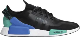 Кроссовки Adidas NMD_R1 V2 'Black Cyan', черный fy5922 | black