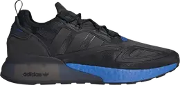 Кроссовки Adidas ZX 2K Boost 'Black Glow Blue', черный fx7029 | black