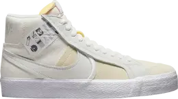 Nike Кроссовки Blazer Mid SB 'Warning Label', белый dz7587 110 | white