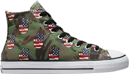 Converse Кроссовки Chuck Taylor All Star Pro High 'Camo Peace', зеленый a02413c | green