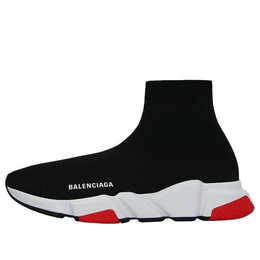 Кроссовки speed sneaker 'black red' Balenciaga, черный 587286w17211019 | black white red