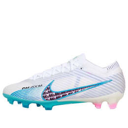 Кроссовки mercurial zoom vapor 15 elite pro fg 'blast pack' Nike, белый fd0244-146 | white/pink/blue