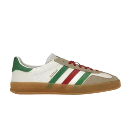Кроссовки Gucci Adidas x Gucci Gazelle 'White Green Red', белый 726487 aaa43 9547 | white