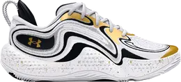 Under Armour Кроссовки Spawn 6 'White Metallic Gold', белый 3027263 100 | white