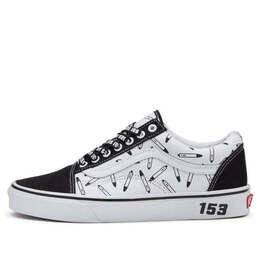 Кроссовки old skool pen 'black white' Vans, черный vn0a5ao96dg | black/white