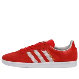 Кроссовки xa bathing ape samba Adidas, красный f36707 | red/white/grey