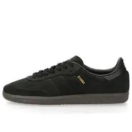 Кроссовки самба Adidas, черный ig1237 | core black/core black/gum