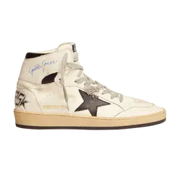 Кроссовки Golden Goose Sky Star High White Black, белый gmf00230 f002190 10283 | white black