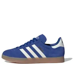 Кроссовки газель Adidas, синий id3725 | royal blue/off white/gum