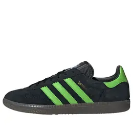Кроссовки samba deco spezial Adidas, черный if5738 | core black/lucid lime/gum