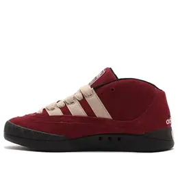Кроссовки оригиналы adimatic mid Adidas, бордовый if8790 | maroon/wonder beige/core black
