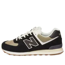 Кроссовки 574 New Balance, черный ml574do | black/army green