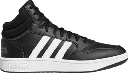 Кроссовки Adidas Hoops 3.0 Mid 'Core Black', черный gw3020 | black