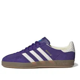 Кроссовки газель для помещений Adidas, фиолетовый if1806 | purple/white