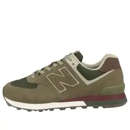 Кроссовки 574 New Balance, зеленый u574ubb | olive/bone