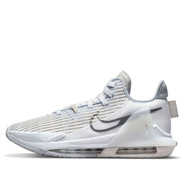 Кроссовки lebron witness 6 'summit white metallic pewter' Nike, серый cz4052-102 | grey