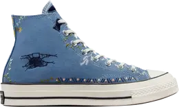 Converse Кроссовки Chuck 70 High 'Cowboy Embroidery', синий a03664c | blue