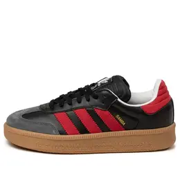 Кроссовки samba xlg Adidas, черный ie9178 | core black/better scarlet/gum