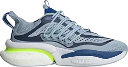 Adidas Кроссовки AlphaBoost V1 'Wonder Blue Lucid Lemon', синий ie9701 | blue