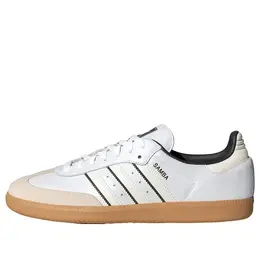 Кроссовки самба ог Adidas, белый id1480 | white/brown