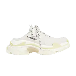 Кроссовки Balenciaga Triple S Mule, кремовый 755687 w3sm2 9097 | cream