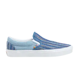 Кроссовки Vans Classic Slip-On, синий vn000bvzcyl | blue