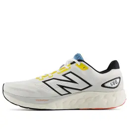 Кроссовки свежие пена 680v8 New Balance, белый m680lw8 | white/black/ginger lemon
