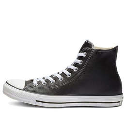 Кроссовки chuck taylor all star leather hi 'black' Converse, черный 132170c | black
