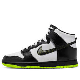 Кроссовки dunk high 'electric' Nike, черный fd0732-100 | black/white
