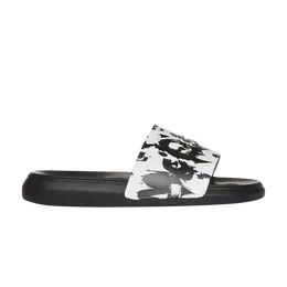 Кроссовки Alexander McQueen Rubber Pool Slide, белый 705089 w4qs8 9061 | white