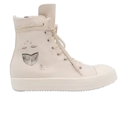 Кроссовки Rick Owens DRKSHDW Strobe Cotton Denim High, кремовый du02b4800 dqep7 210911 | cream