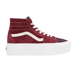 Кроссовки Vans Sk8-Hi Tapered Stackform, красный vn0a7q5ptwp | red