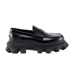 Кроссовки Valentino Trackstud Loafer, черный xy2s0f26 nrg 0no | black