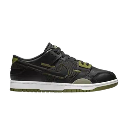 Кроссовки Nike Dunk Low Scrap, черный dm0128 001 | black