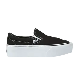 Кроссовки Vans Classic Slip-On Stackform, черный vn0a7q5rbmx | black