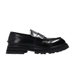 Кроссовки Alexander McQueen Worker Moccasins, черный 664618 whz80 1000 | black