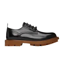 Кроссовки Alexander McQueen Shiny Derby Oxfords, черный 683570 whz8j 1452 | black
