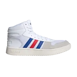 Кроссовки Adidas Hoops 2.0 Mid, белый fw8252 | white
