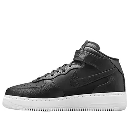 Кроссовки air force 1 mid cmft sp Nike, черный 718153-008 | black/team orange-blk
