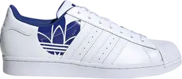 Кроссовки Adidas Superstar 'Trefoil Print - Royal Blue', синий fy2826 | blue
