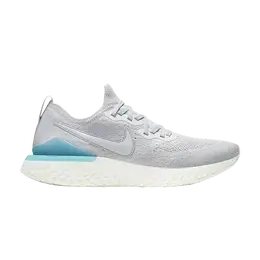 Кроссовки Nike Epic React Flyknit 2, серый bq8928 006 | grey