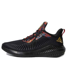 Кроссовки alphabounce 3 'cny' Adidas, мультиколор fw4530 | cblack/goldmt/scarle