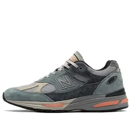Кроссовки 991v2 сделано в Великобритании New Balance, голубой u991sg2 | silver blue/turbulence-quiet grey